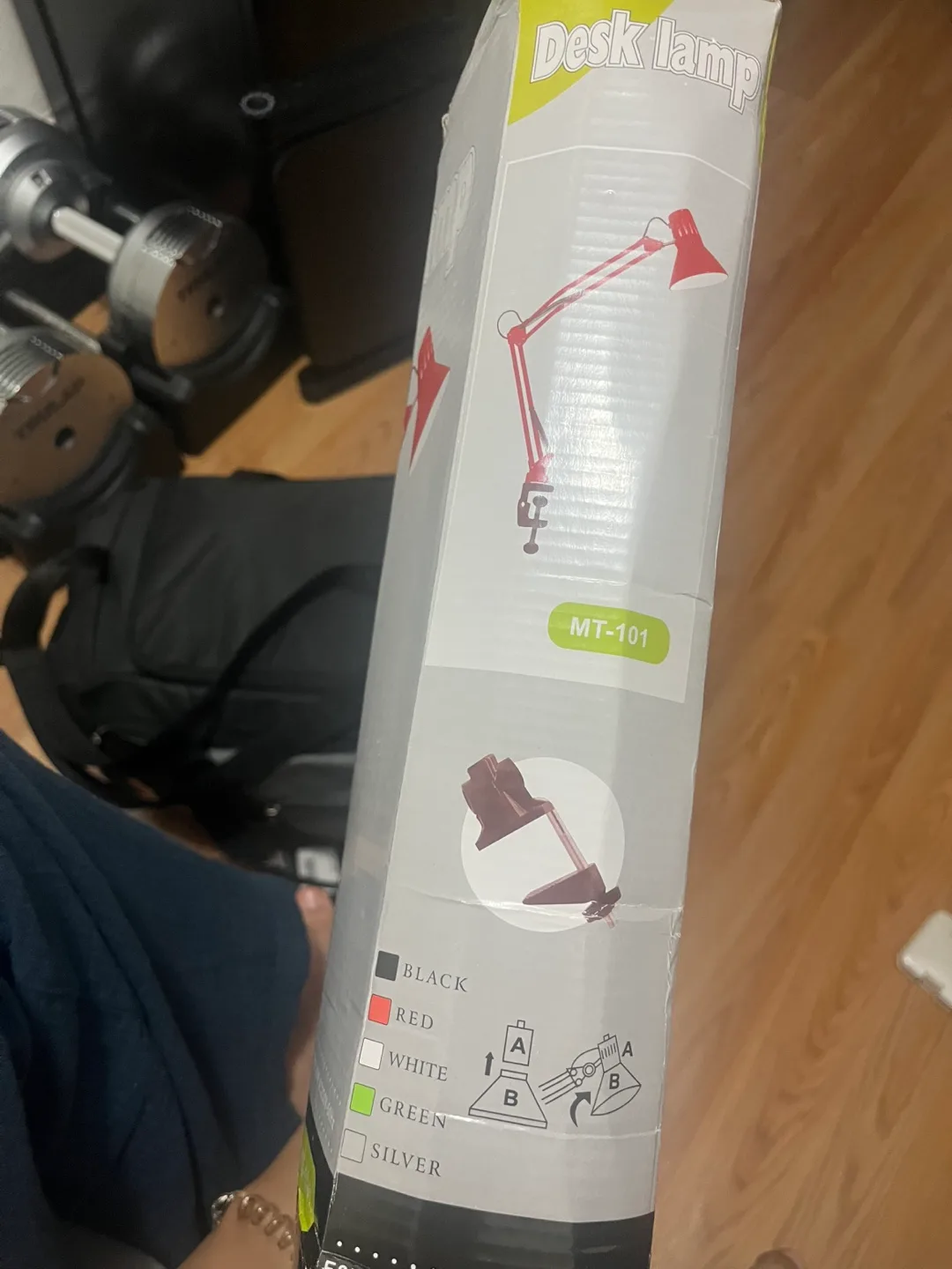 Desk Lamp MT-101 - Black image indicator(2)