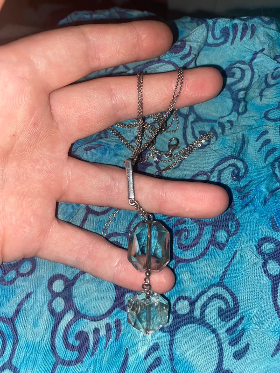 Crystal Pendant Necklace image indicator(2)