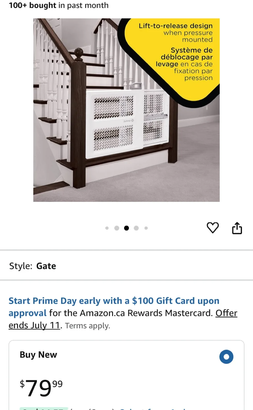 New Safety 1st Lift, Lock & Swing Gate - White image indicator(8)