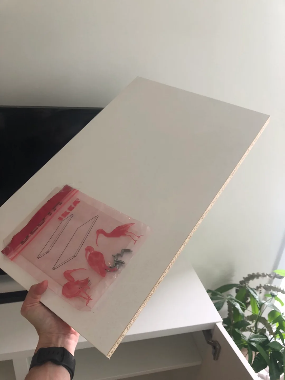 IKEA Besta White TV Stand with Storage image indicator(7)