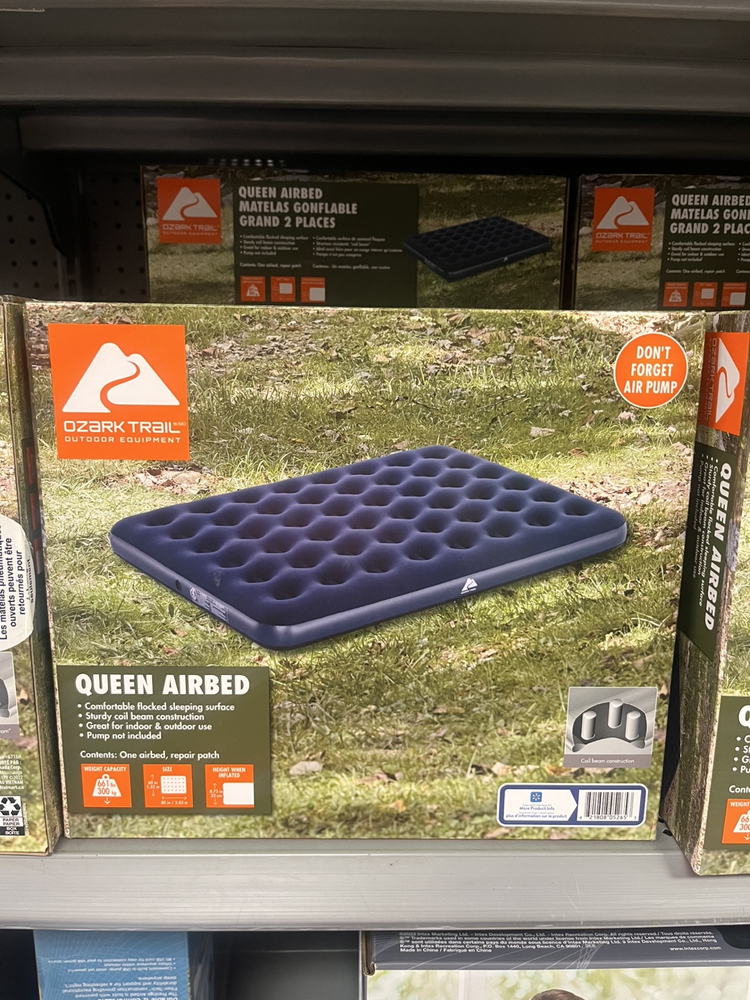 Ozark Trail Queen Airbed - New in Box!