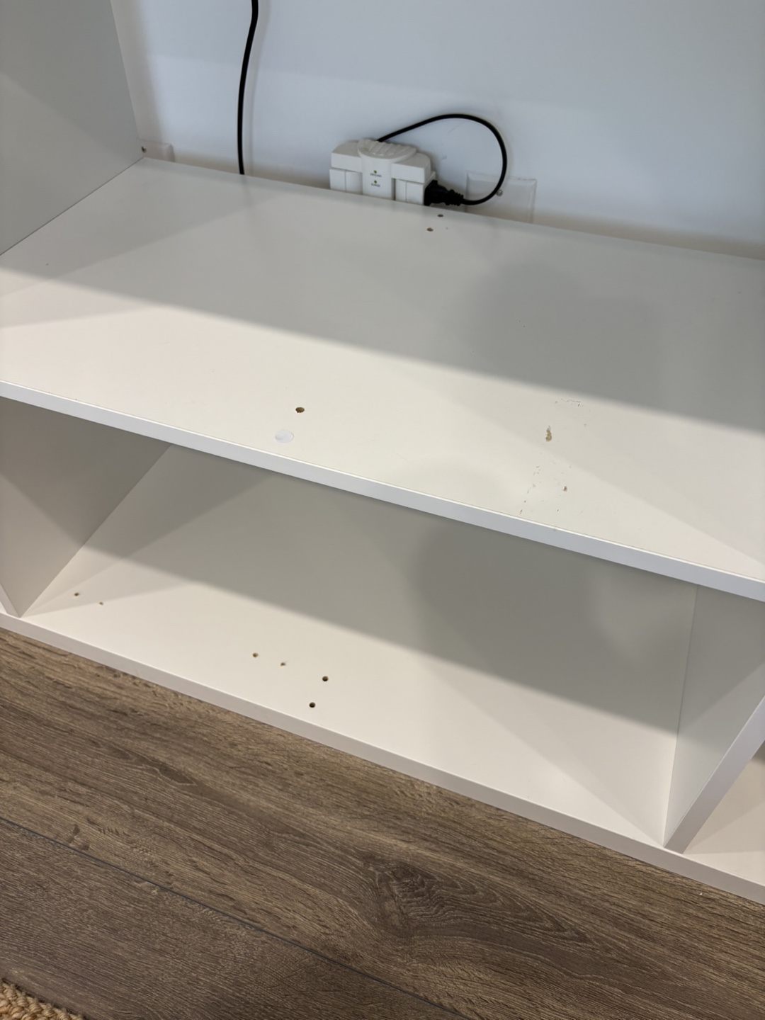 IKEA Kallax White Shelf Unit - photo 5