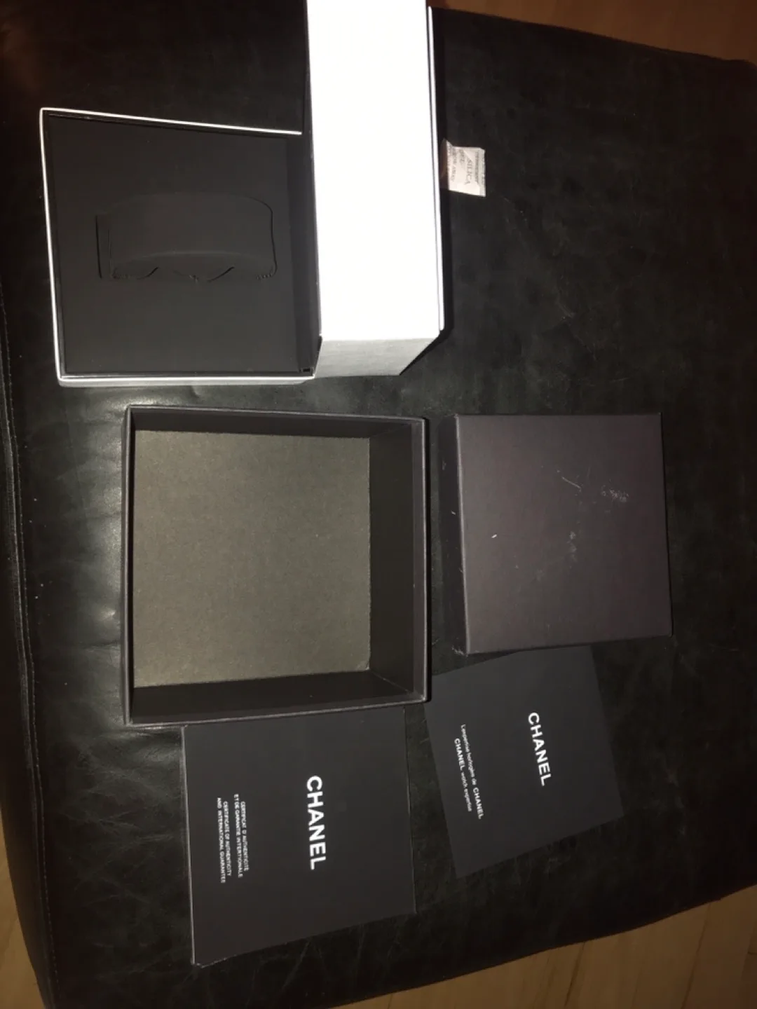 #free cycle Chanel Watch Box with Authenticity Papers thumbnail
