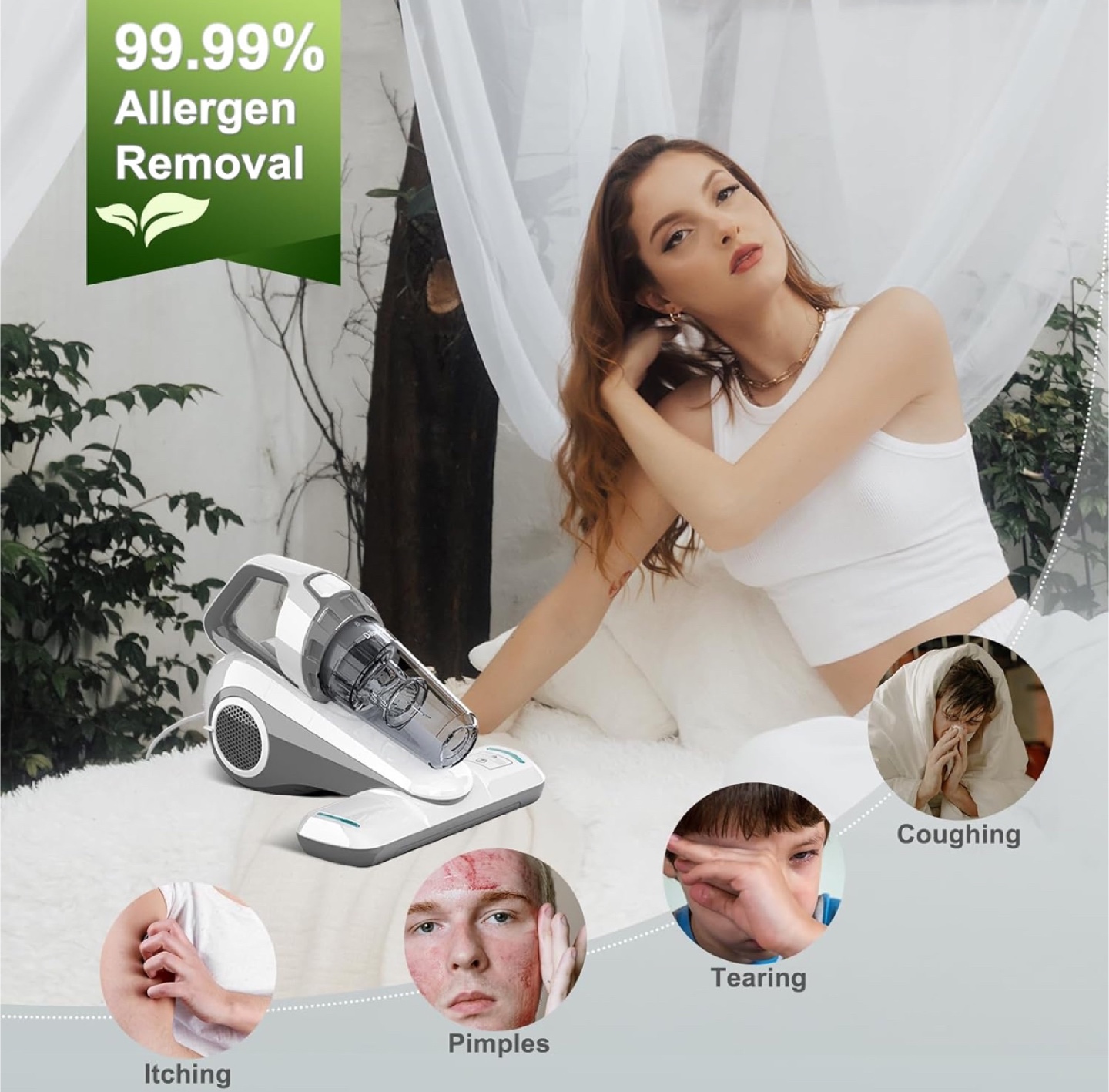 Dibea Handheld Bed Vacuum Cleaner, Vacuum Cleaner - photo 5