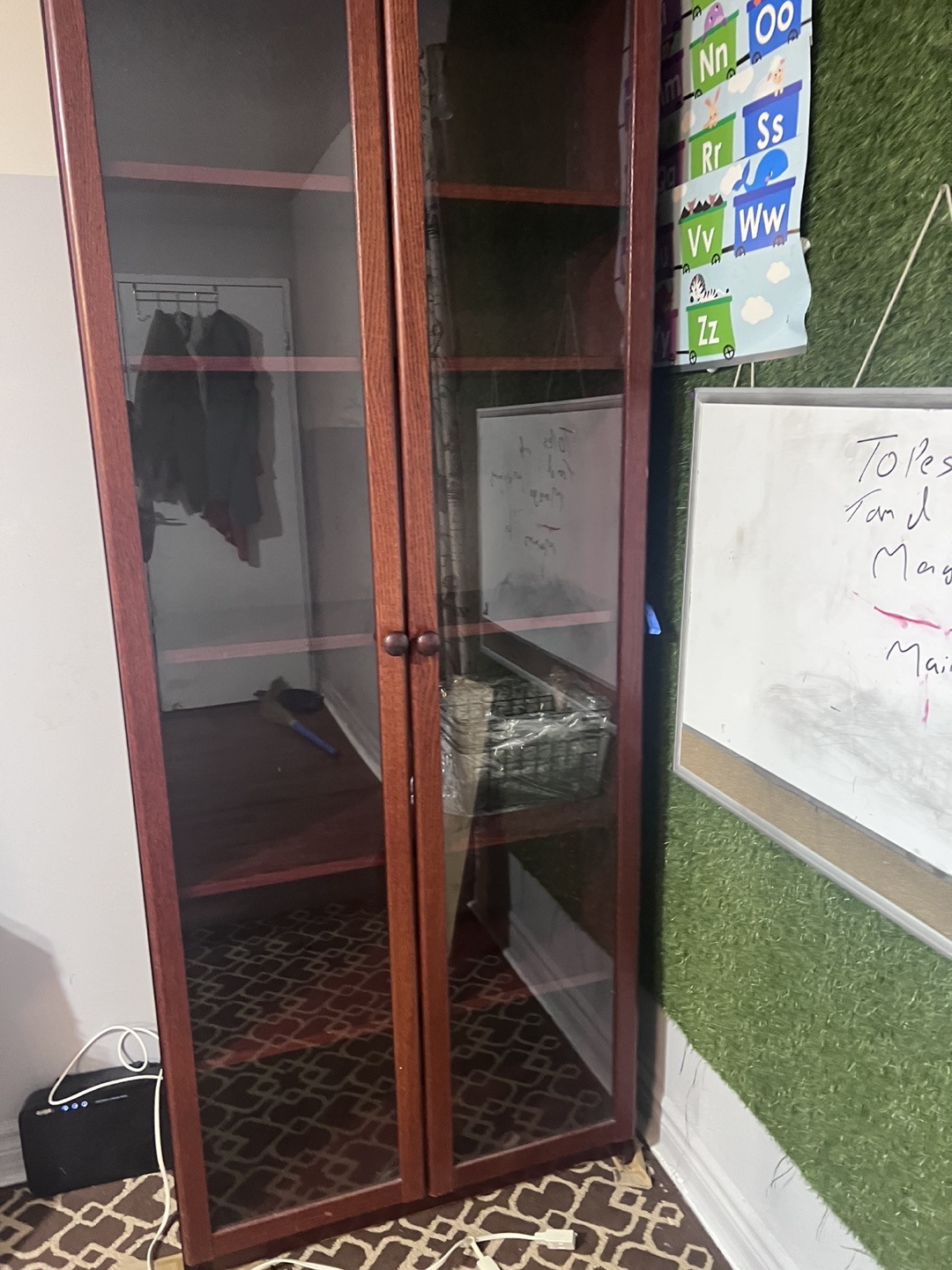 Brown Display Cabinet - photo 2