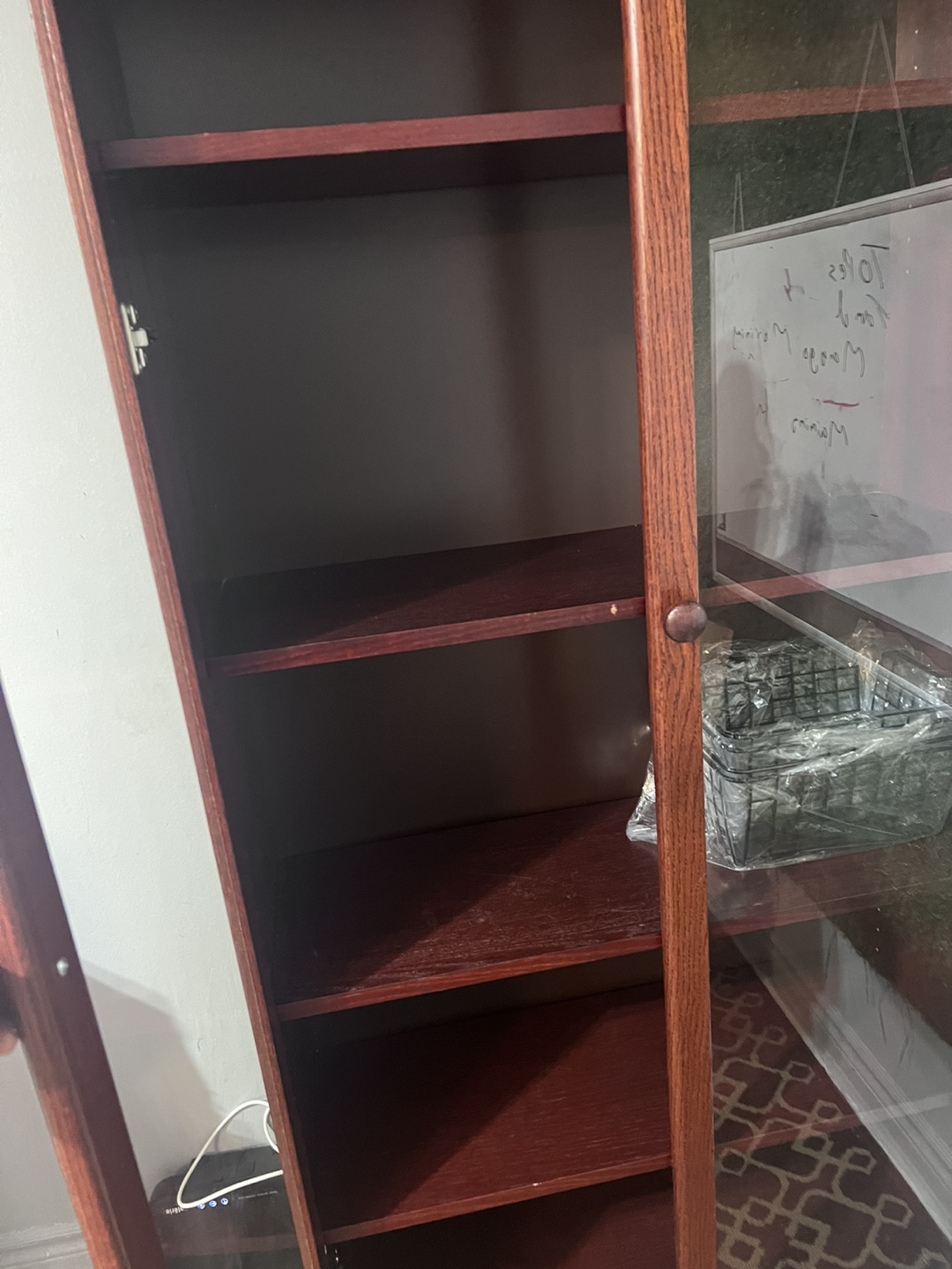 Brown Display Cabinet - photo 4