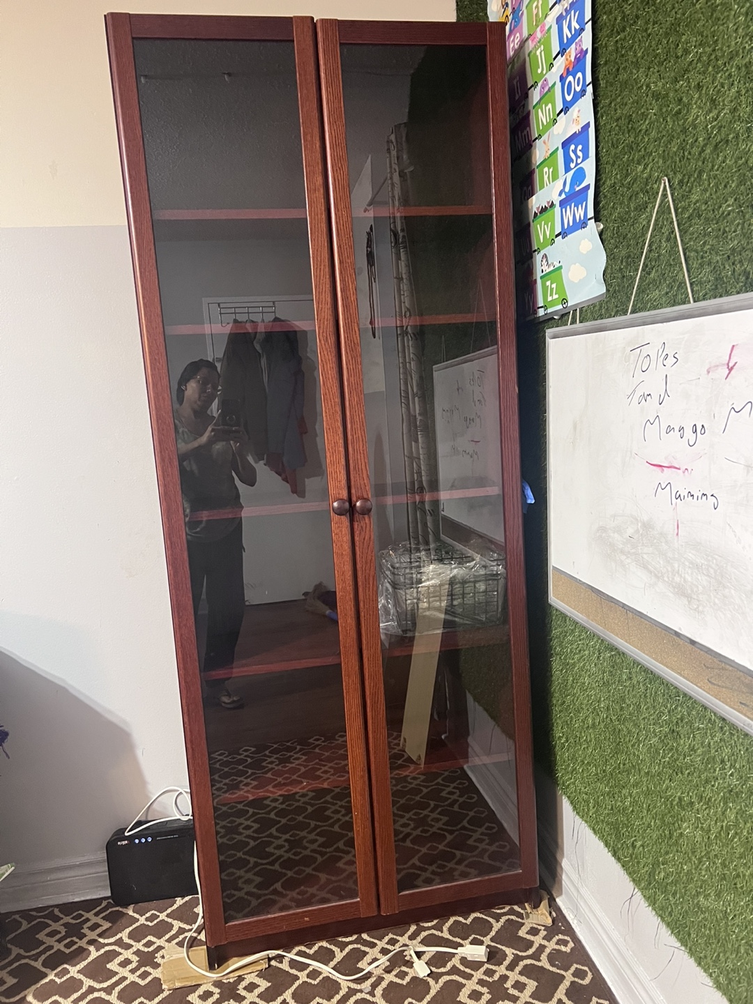 Brown Display Cabinet