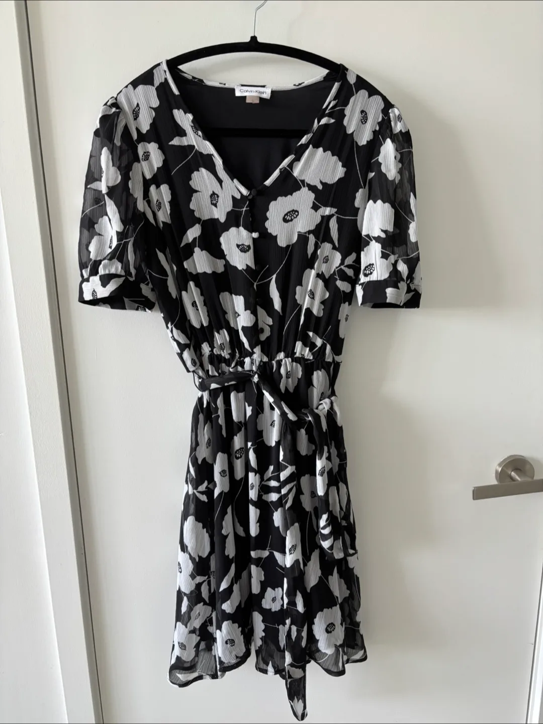 Calvin Klein Floral Print Dress image indicator(4)