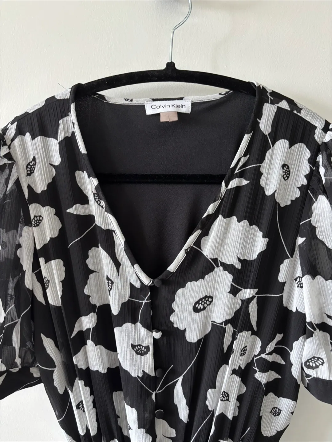 Calvin Klein Floral Print Dress image indicator(2)