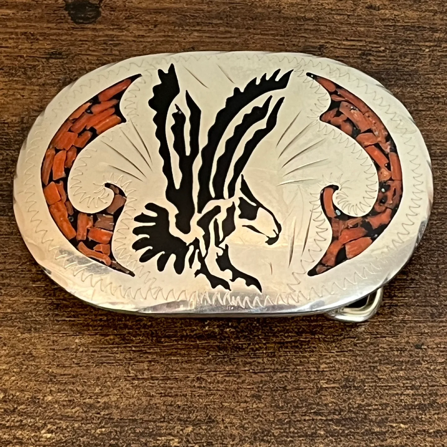 Vintage Eagle Belt Buckle thumbnail