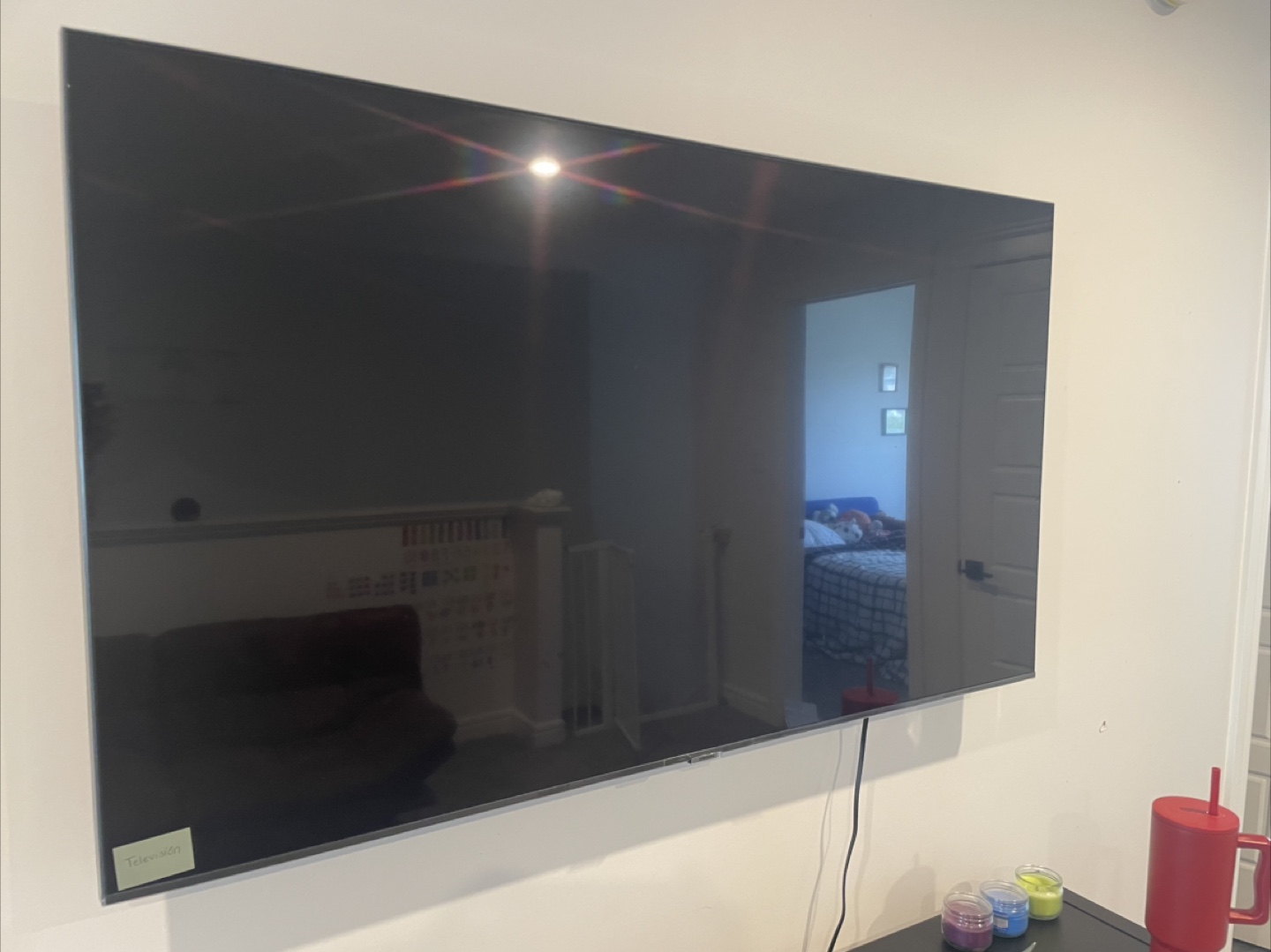 Samsung 55 " Qled smart tv Large Flat Screen Television - photo 2