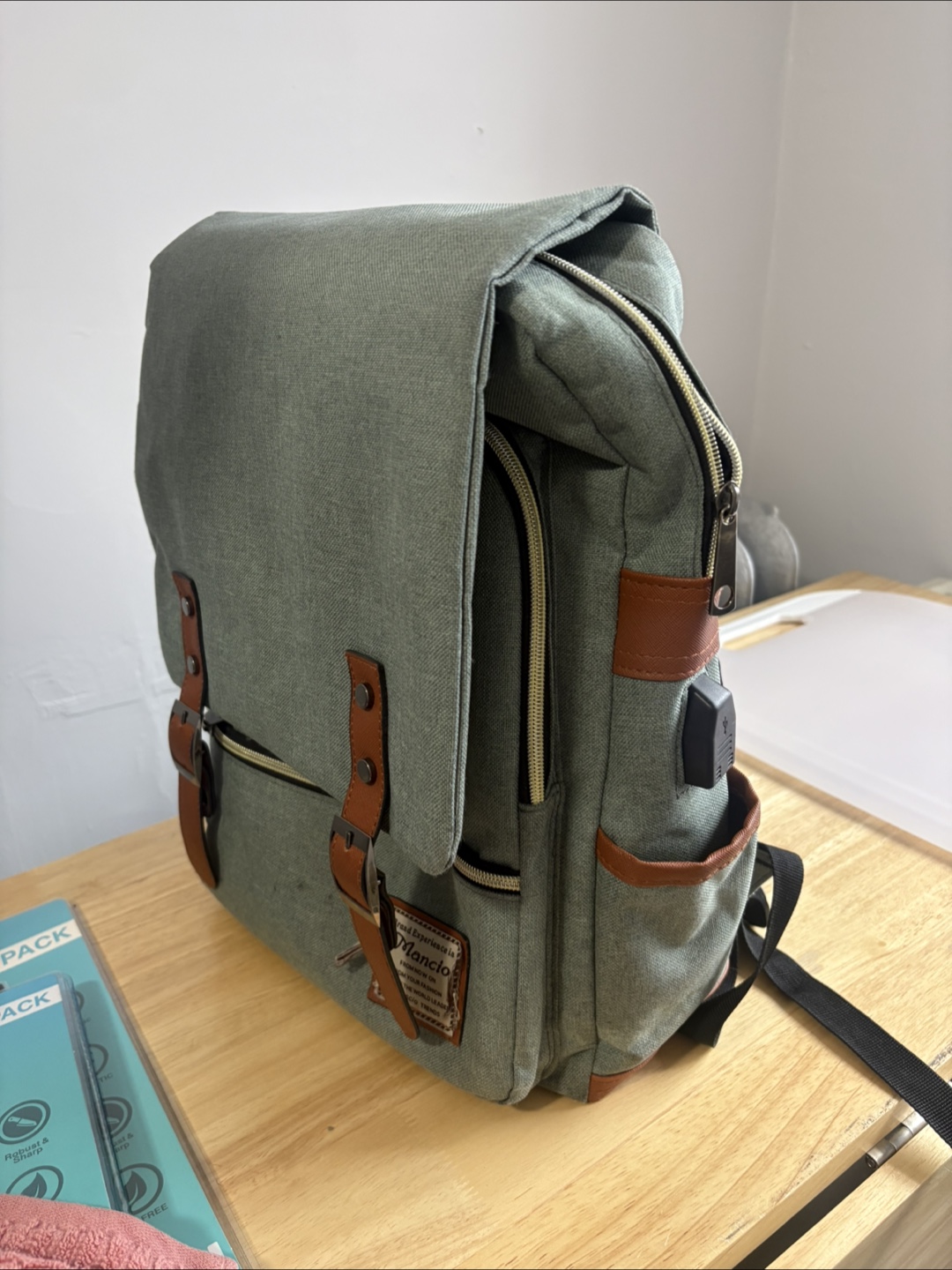 Green Backpack