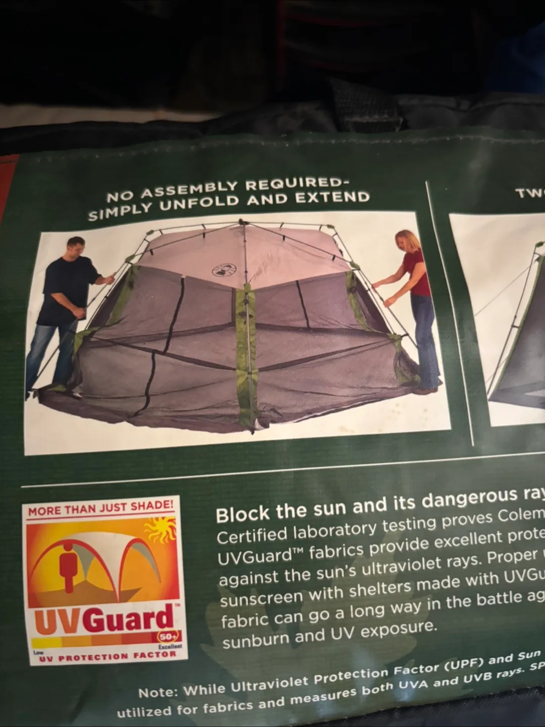 Coleman Instant 2-Door Screen House 15ft x 13ft image indicator(4)