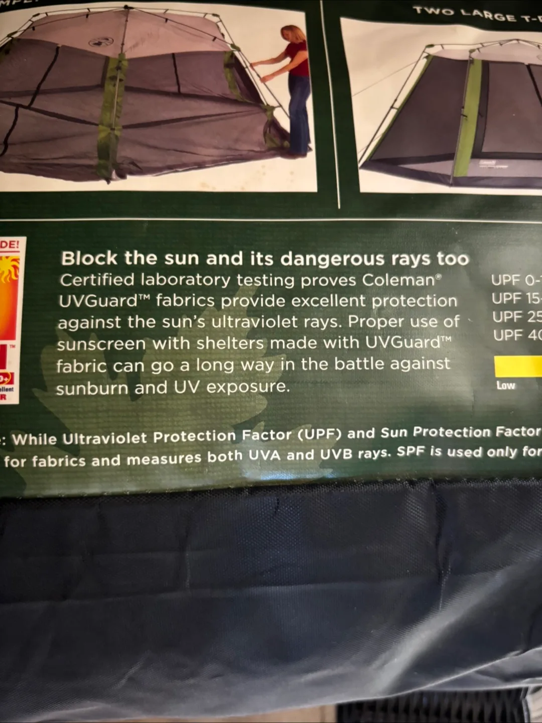 Coleman Instant 2-Door Screen House 15ft x 13ft image indicator(7)