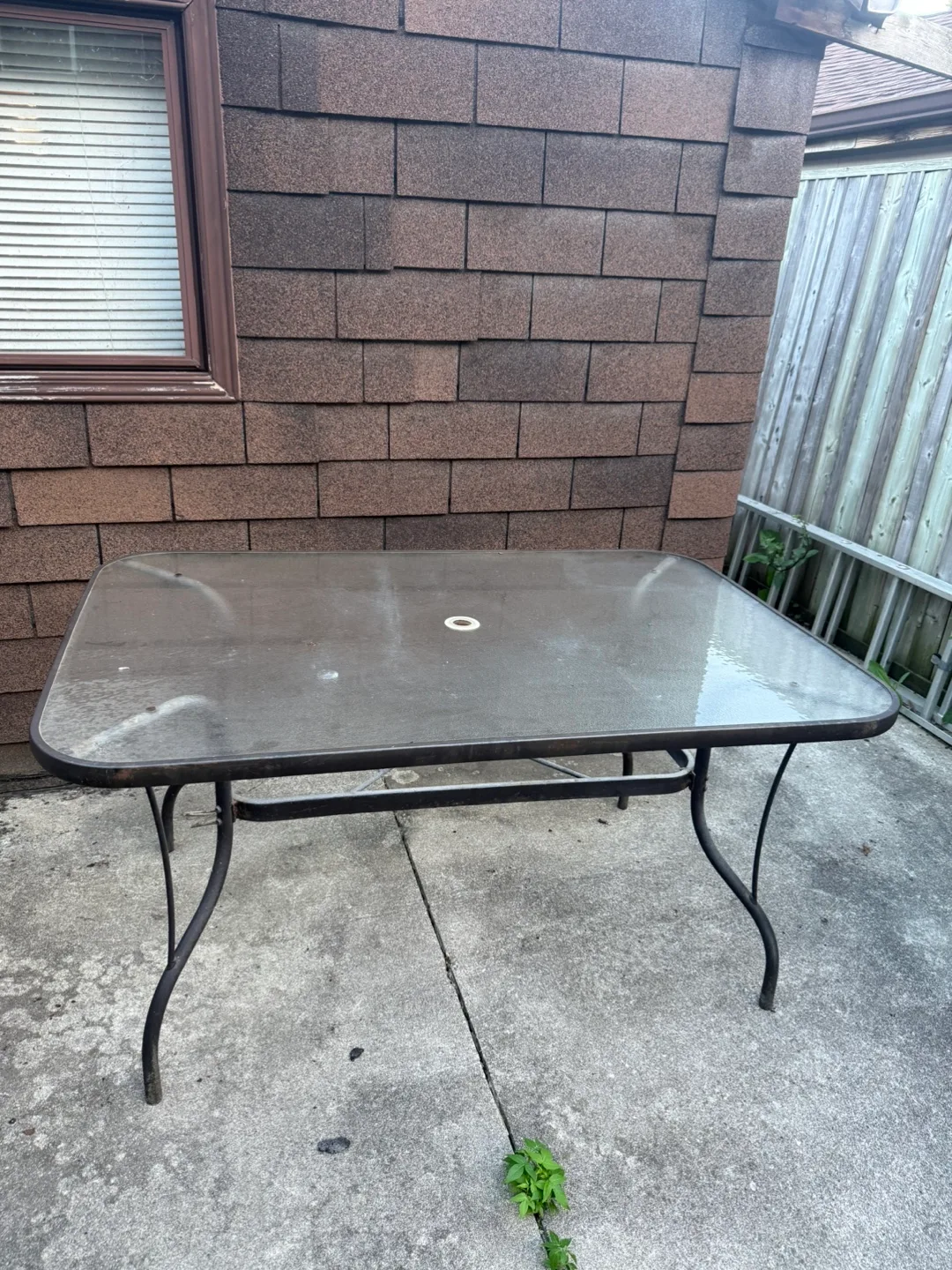 Outdoor Patio Set with 6 Chairs, Table, and Ottomans image indicator(2)