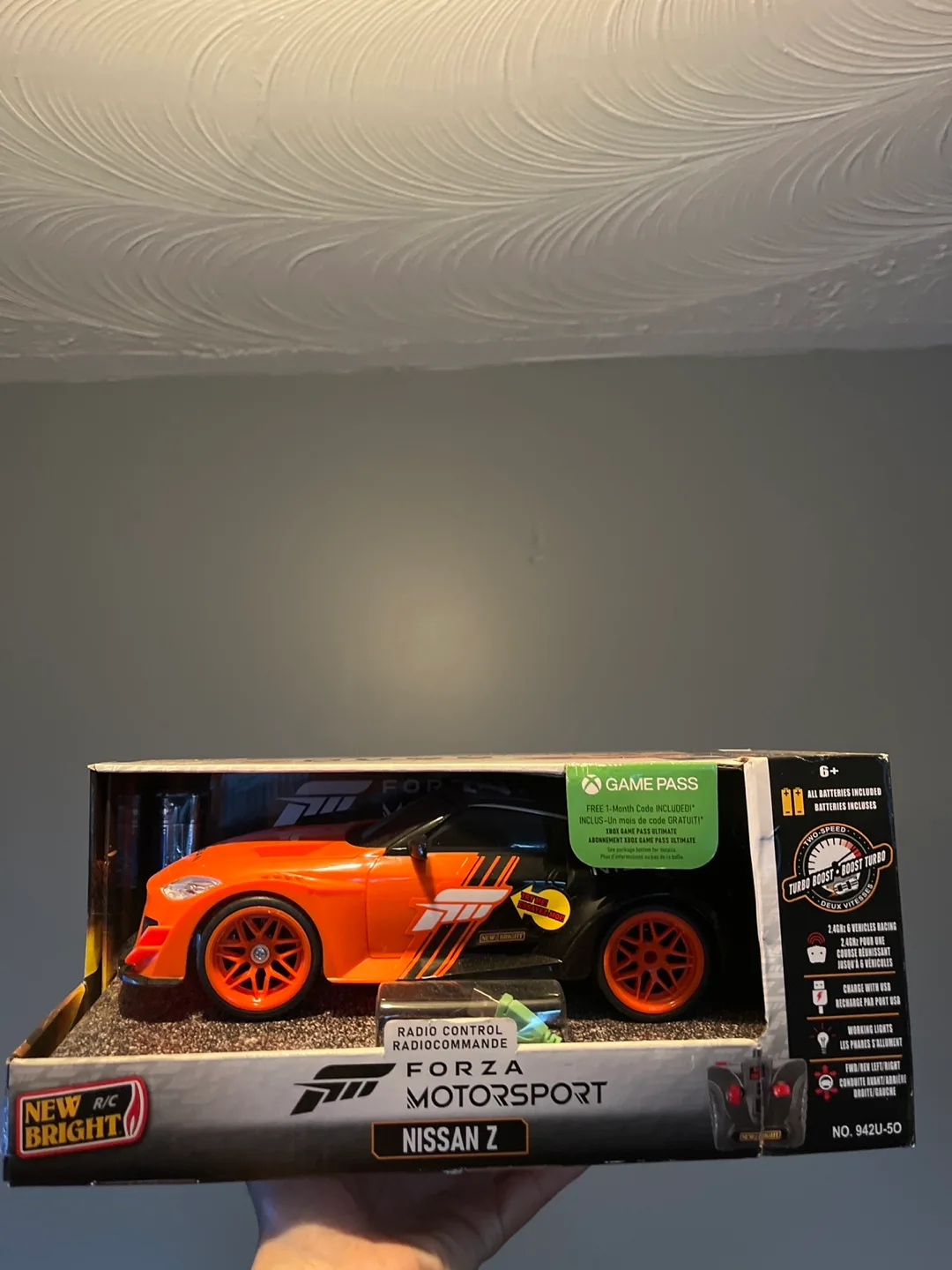 New Bright Forza Motorsport Nissan Z RC Car thumbnail