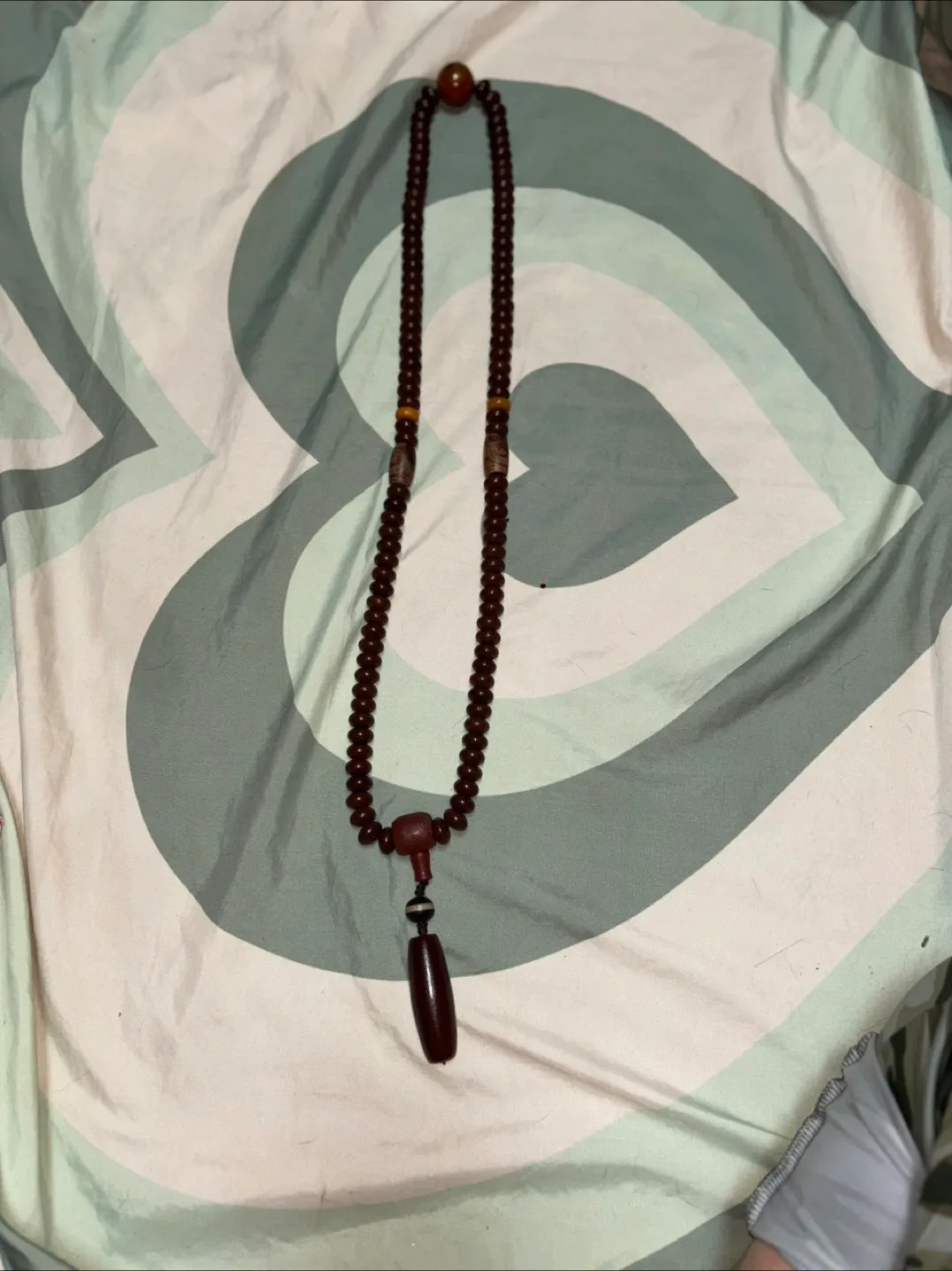 Large prayer beads with gem stone image indicator(2)
