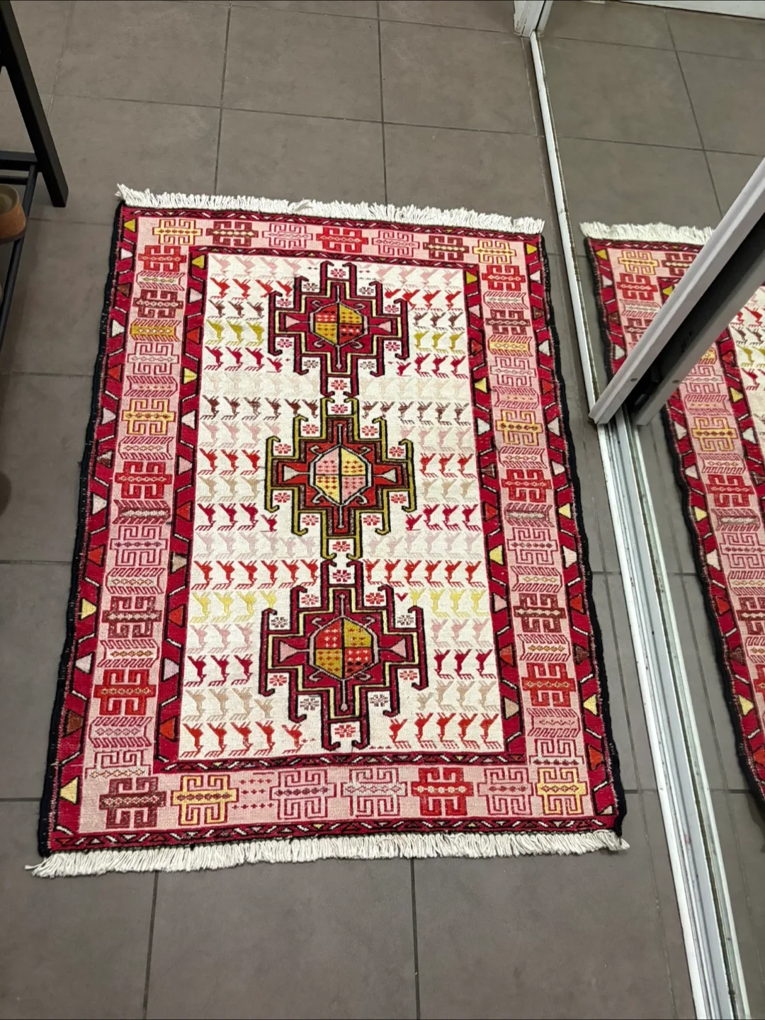 Patterned Area Rug 100x70cm thumbnail