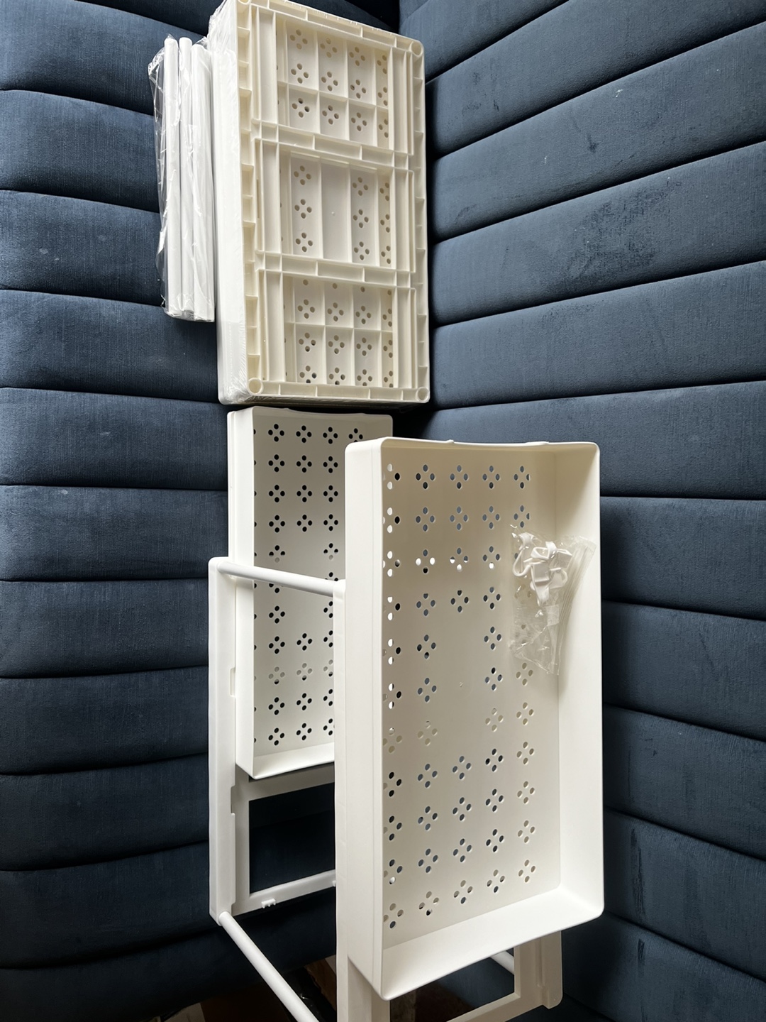 2-pack White Storage  Unit - photo 2
