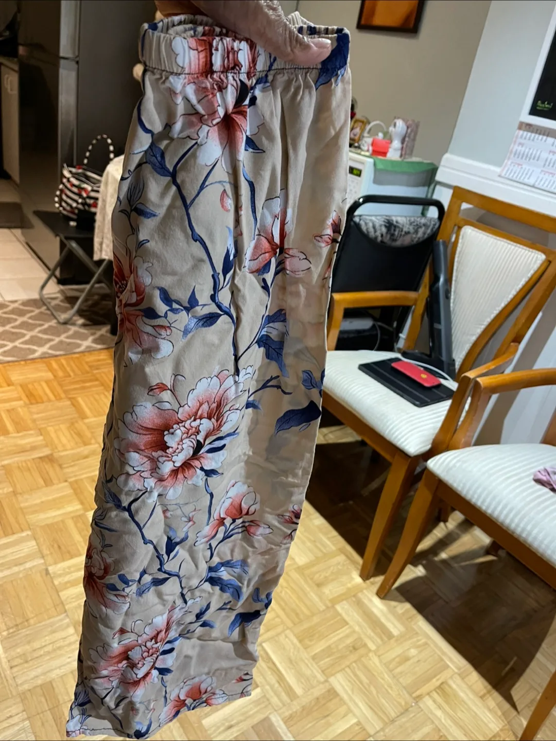 Floral Print Pants#freecycle thumbnail