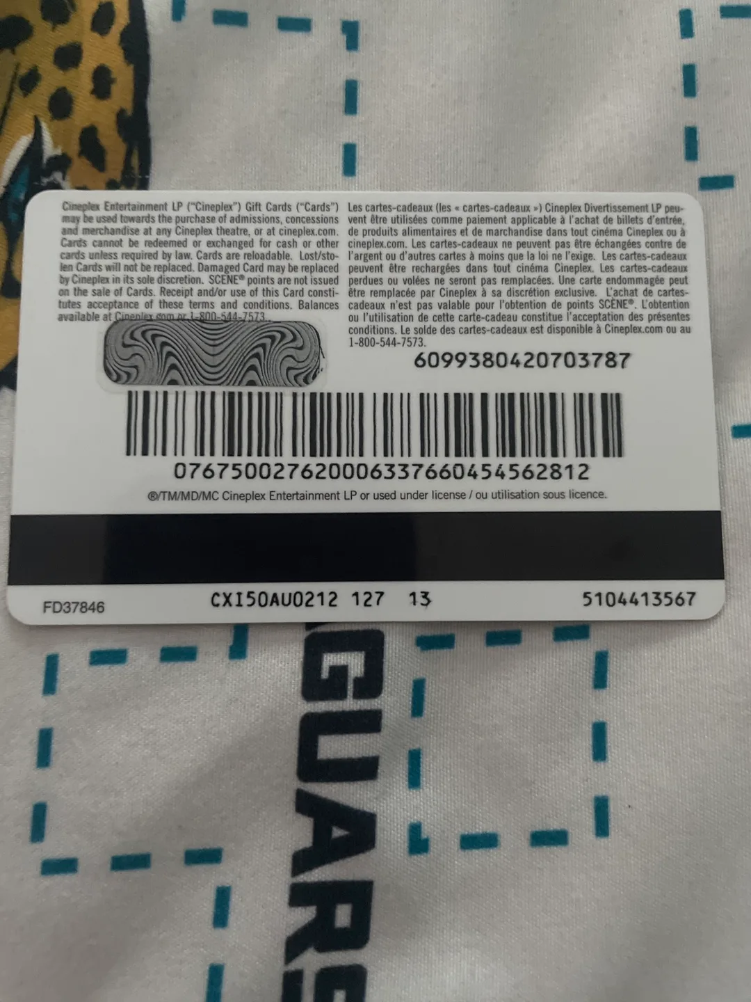 Cineplex $50 Gift Card image indicator(2)