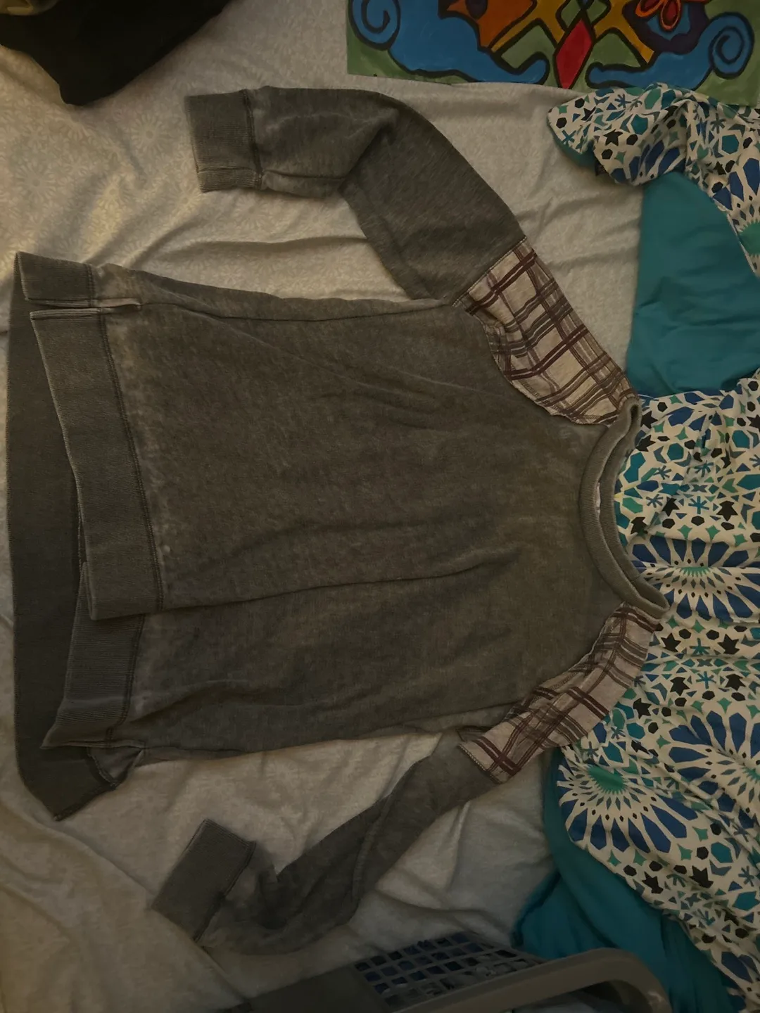 Grey Long Sleeve Top thumbnail