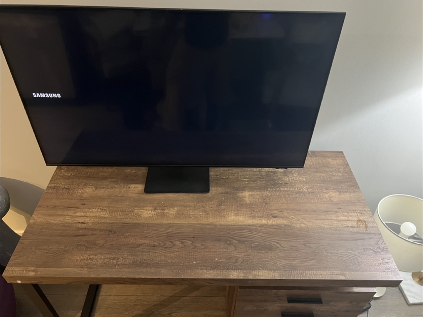 Wooden Celine Computer Desk / Work table with storage - photo 3