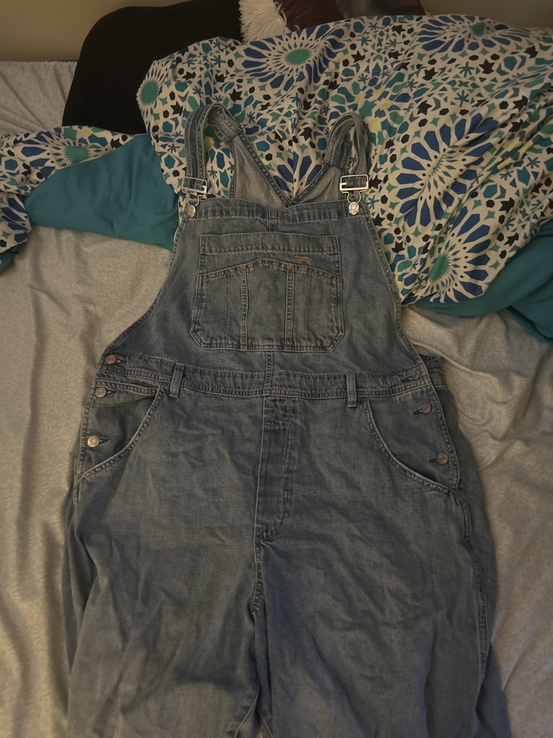 Denim Overalls