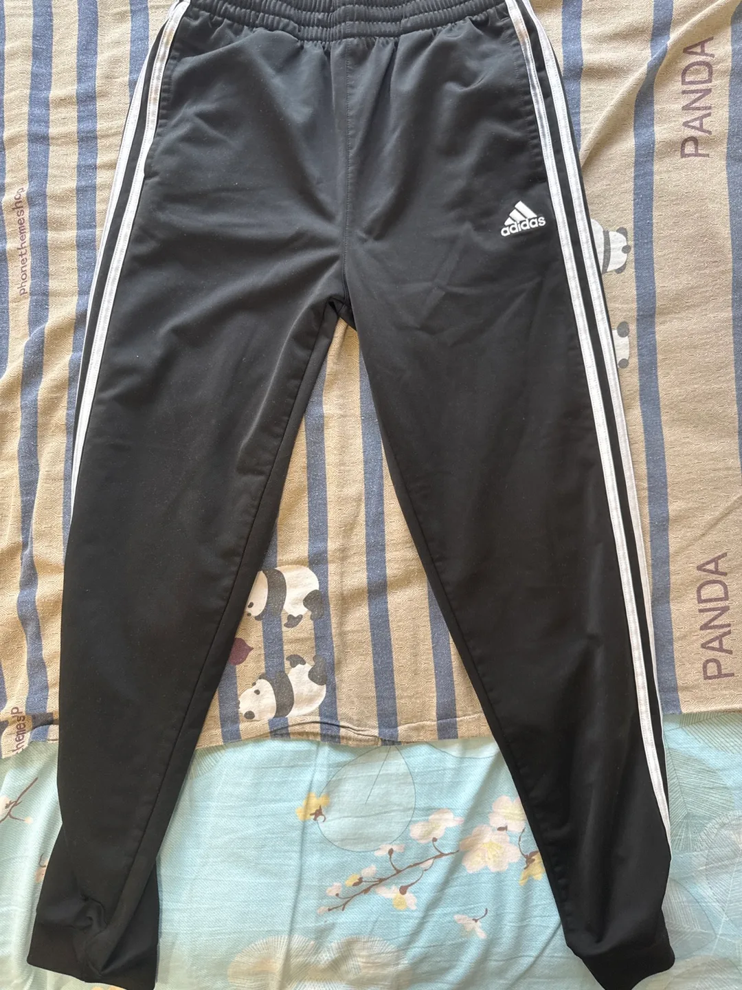 Adidas Black Track Pants thumbnail