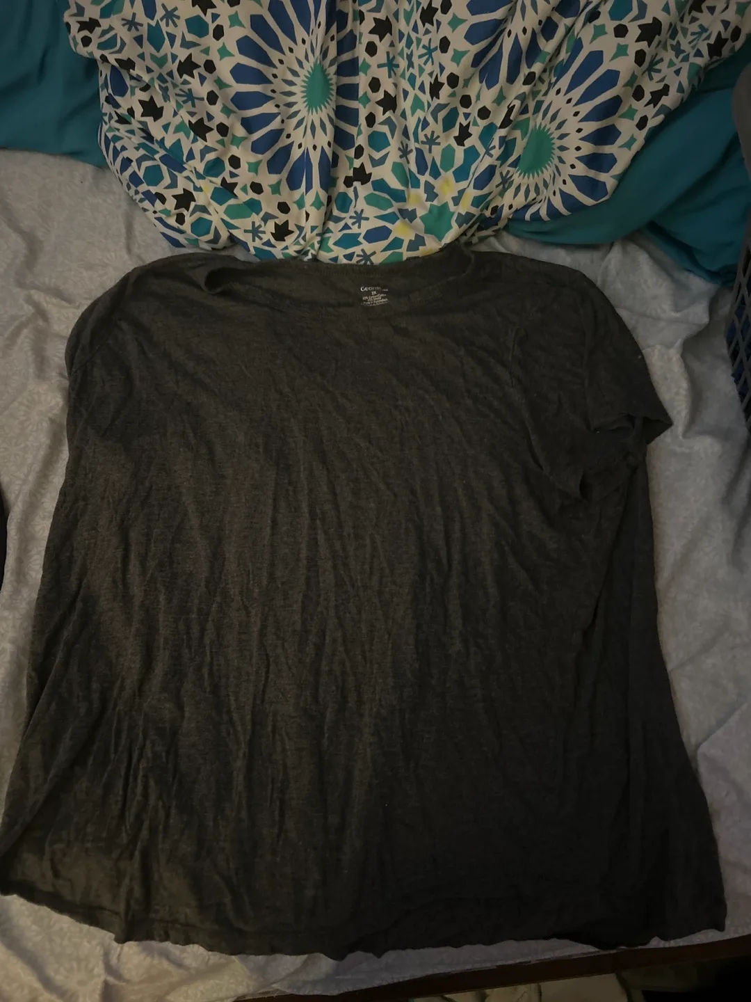 Grey Cotten T Shirt thumbnail