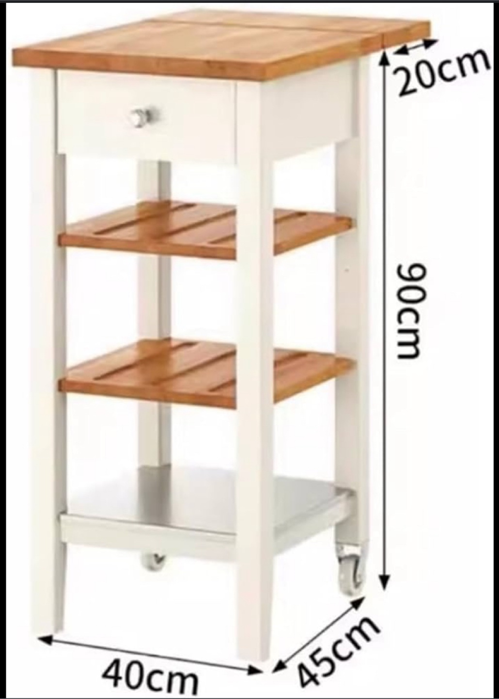 Movable Kitchen Island Cart / Table