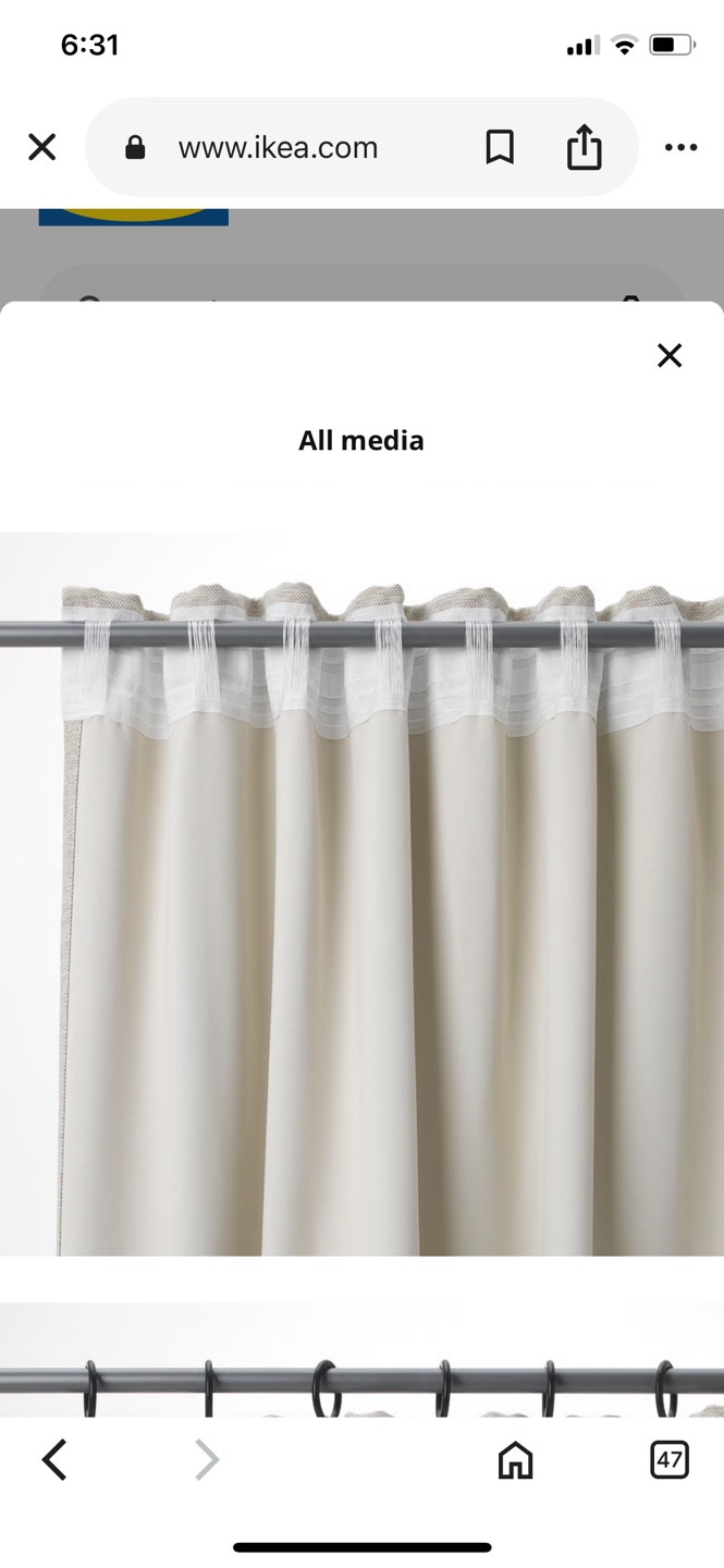 KALAMONDIN blackout Curtains - photo 2