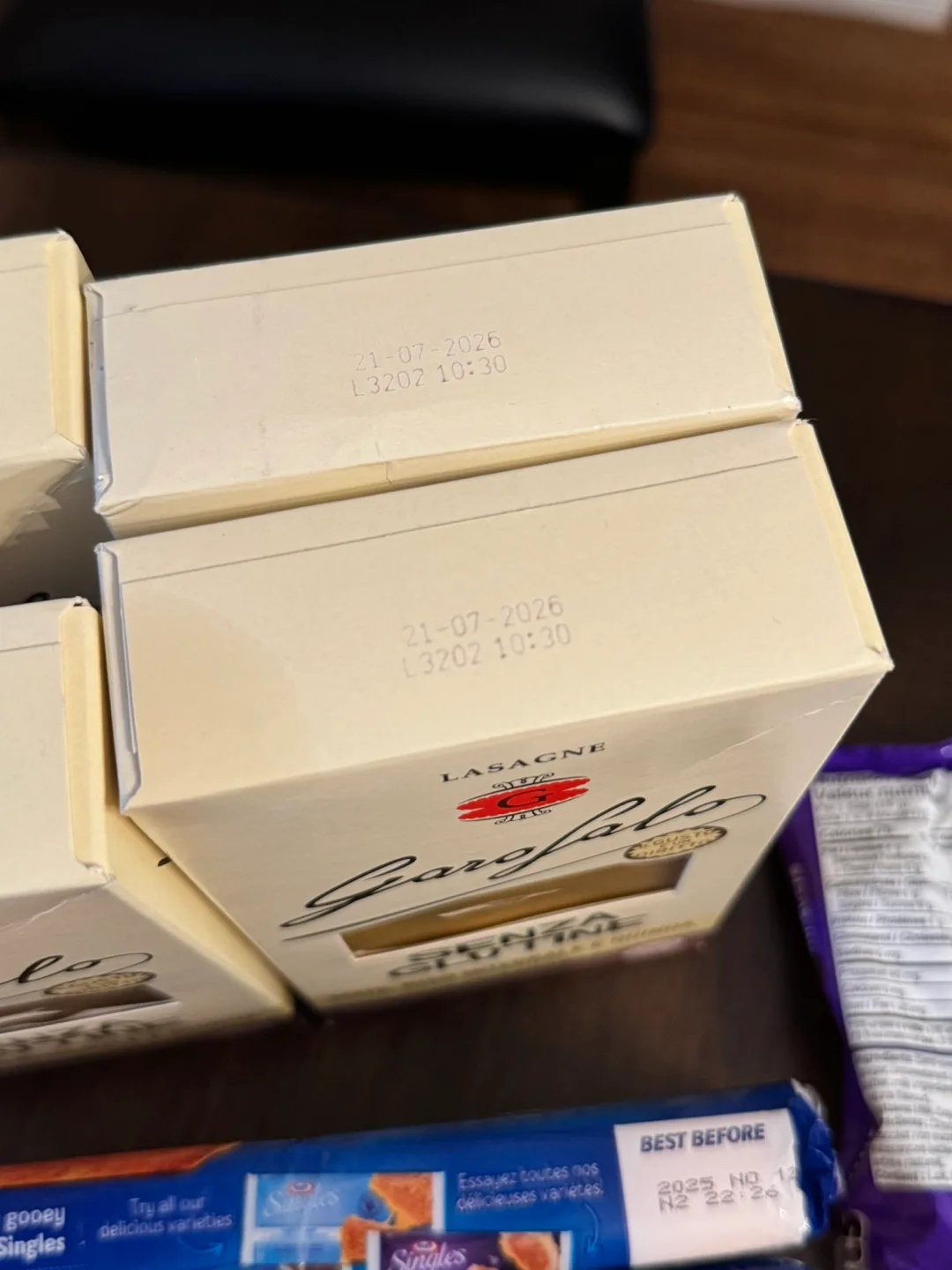 Free GF lasagna noodle, Kraft singles, chocolate, tea #freecycle image indicator(2)