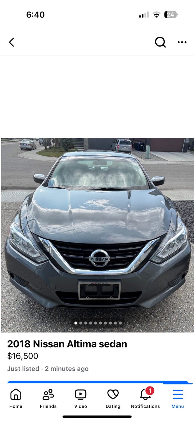 2018 Nissan Altima Sedan