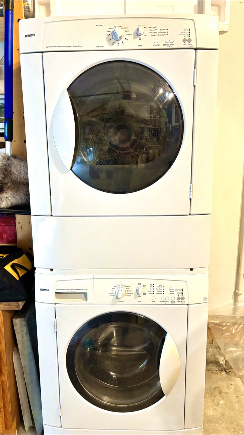 Kenmore Front-Load Washer & Dryer Set (Stackable) - photo 5