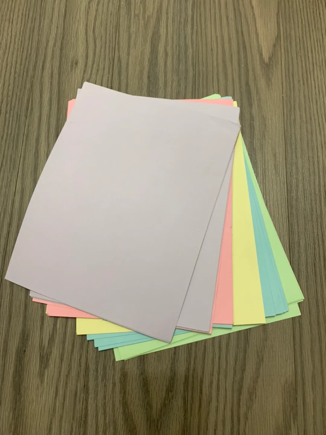 Pastel Coloured Paper #freecycle thumbnail