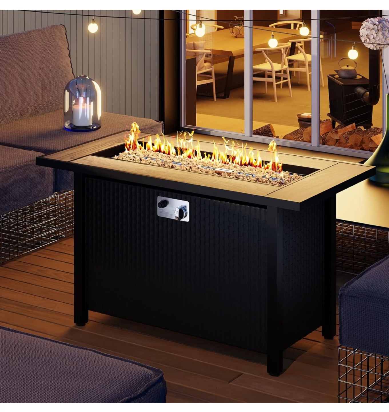 45” propane fireplace - photo 4