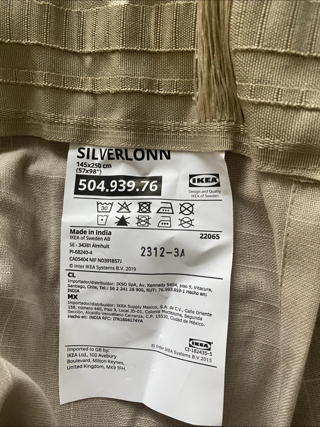 SILVERLONN CURTAINS - photo 5