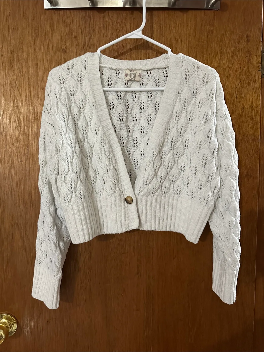 Hippie Rose Knit Cardigan - Medium Small thumbnail