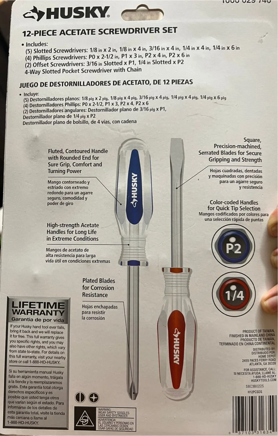 Husky 12-Piece Acetate Screwdriver Set - New image indicator(3)