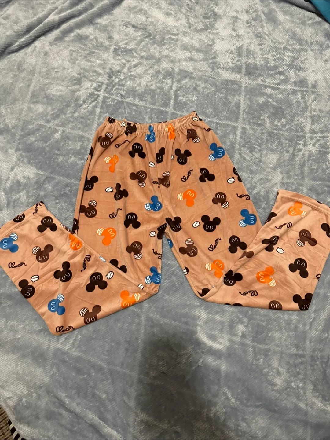 Mickey Mouse Print Pajama Pants thumbnail