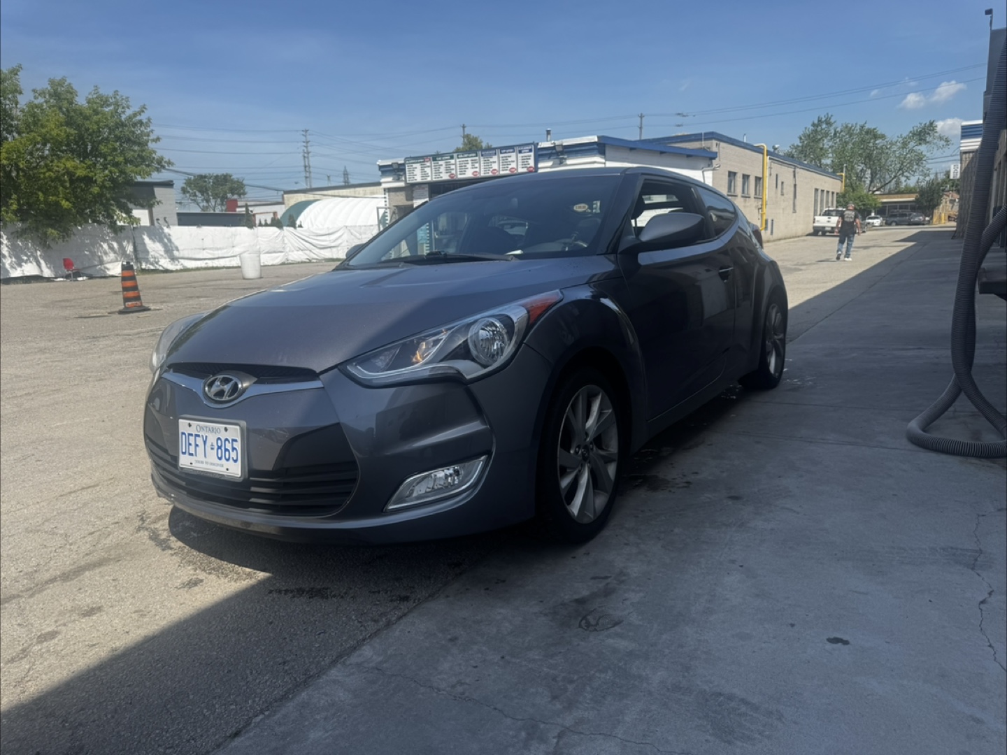 2016 Hyundai Veloster - Grey Hatchback