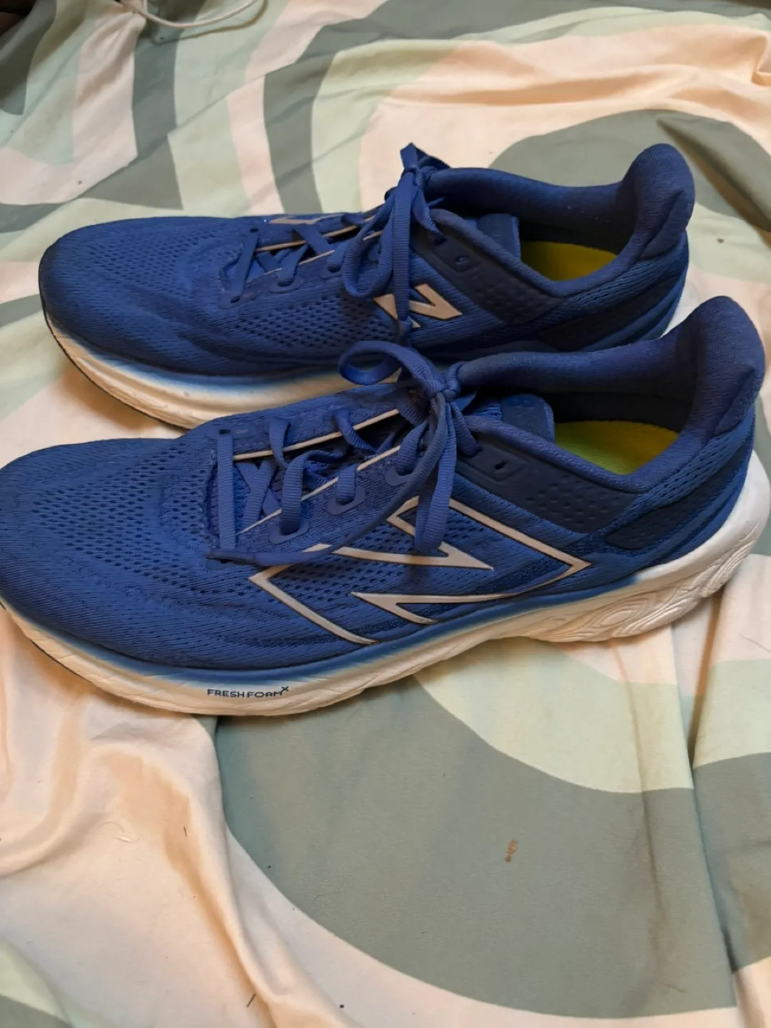 New Balance Fresh Foam 1080v12 Blue Running Shoes thumbnail