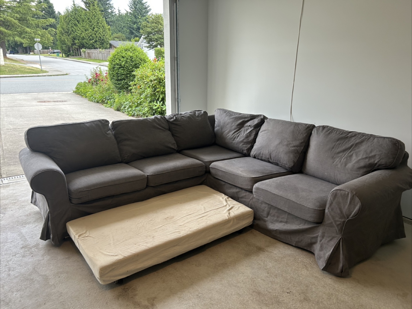 IKEA Sectional Sofa - Grey - photo 4