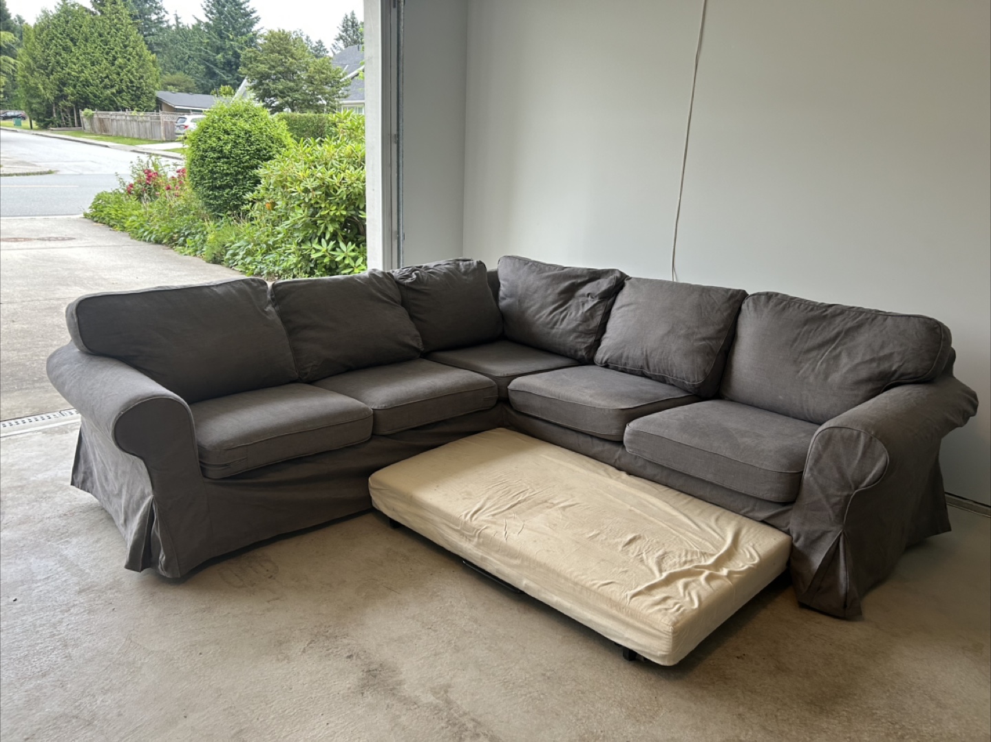 IKEA Sectional Sofa - Grey - photo 3