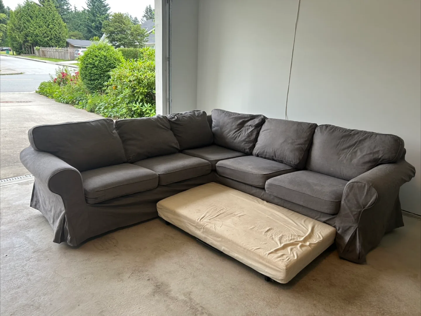 IKEA Sectional Sofa - Grey image indicator(3)