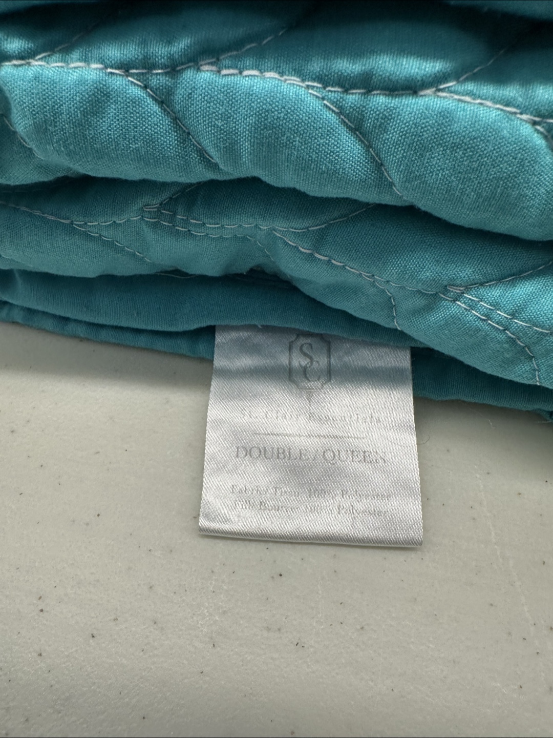 *EUC* Quilt set- Queen/Double- Teal - photo 2
