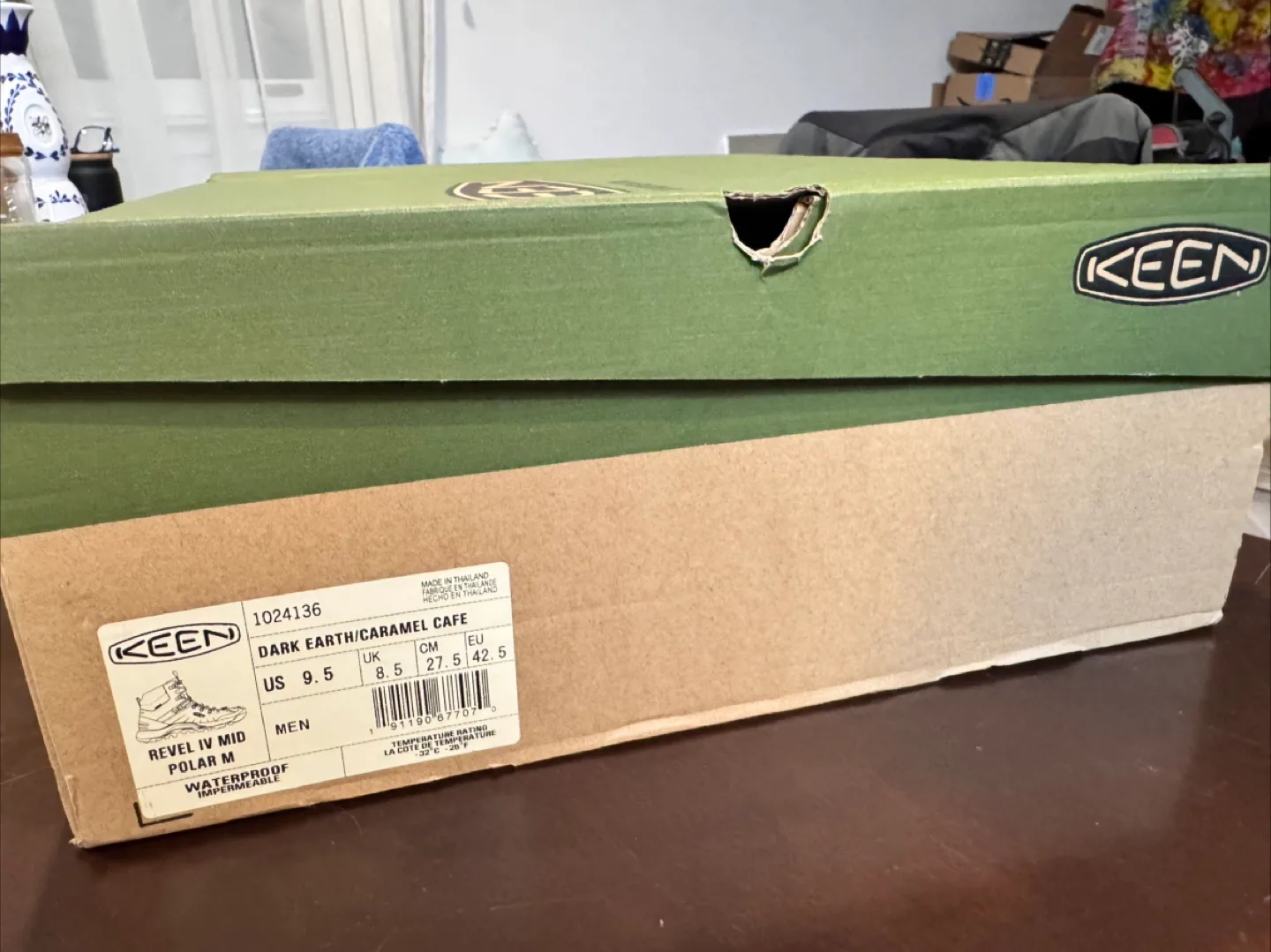 KEEN Revel Shellback Waterproof Hiking Boots - Size 9.5 image indicator(7)