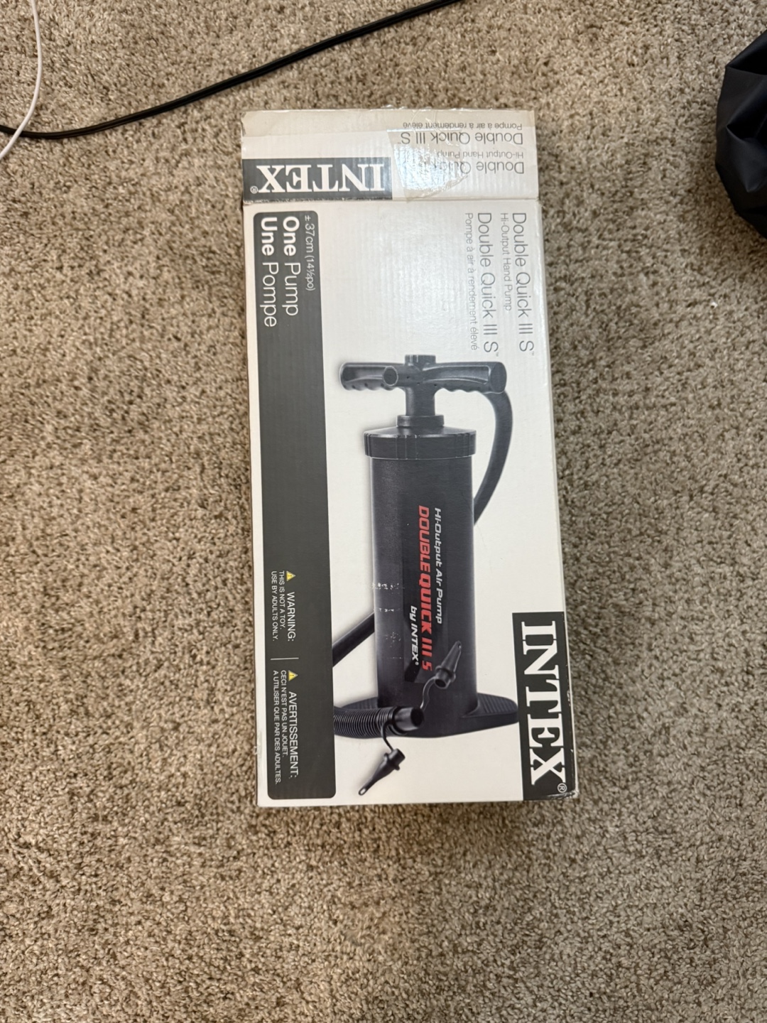 Intex Double Quick III S Air Pump & Air Mattress - photo 3