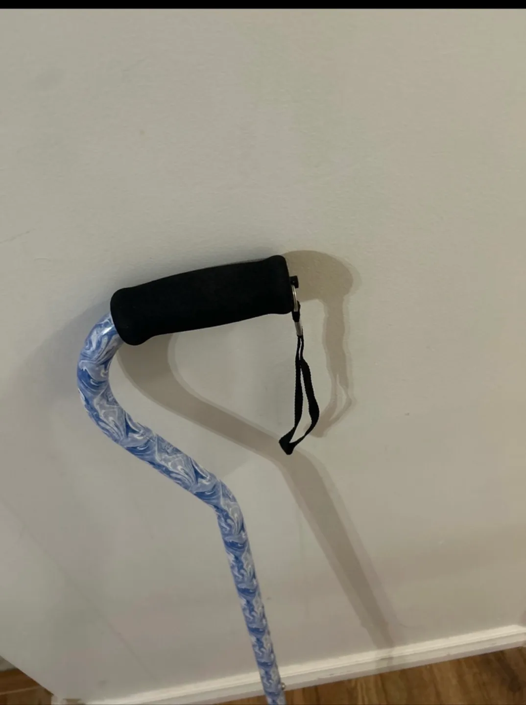 Adjustable Blue Marble Offset Cane image indicator(2)